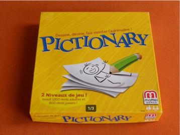 JEU MATTEL GAMES : * PICTIONARY * Dessine, devine  beschikbaar voor biedingen