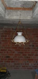 Goudkleurige hanglamp, Ophalen, Gebruikt