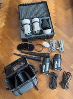 4 Elinchrom FS400 flitser strobes met accessoires, Audio, Tv en Foto, Foto | Flitsers, Ophalen, Zo goed als nieuw, Overige merken