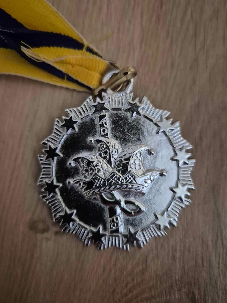 Carnaval medaille Zottegem octaaf I & mariette I 2003, Ophalen of Verzenden