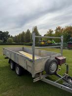Geremde aanhangwagen met oprijplaten, Ophalen, Gebruikt