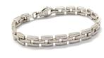 Armband zilver (925/1000) Goudsmid keurmerk en 925, Antiek en Kunst, Ophalen of Verzenden, Zilver
