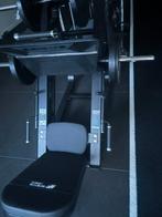 Legpress + 130kg Schijvengewichten Te koop, Ophalen, Overige typen, Zo goed als nieuw, Metaal