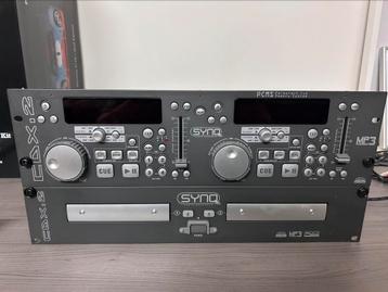 SYNQ CDX 2 Pro, Dubbele CD & MP3 Speler beschikbaar voor biedingen