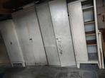 4 Metalen kasten, Huis en Inrichting, Ophalen, Gebruikt, 50 tot 100 cm, Metaal