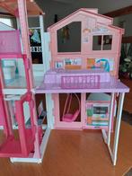 Barbiehuis in perfecte staat, Kinderen en Baby's, Speelgoed | Poppenhuizen, Zo goed als nieuw, Ophalen