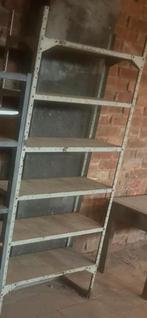 Étagère en métal avec étagères, étagère, Enlèvement, Utilisé