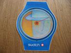 Vintage Sticker Swatch Horloges Zwitserland, Ophalen of Verzenden, Nieuw, Merk