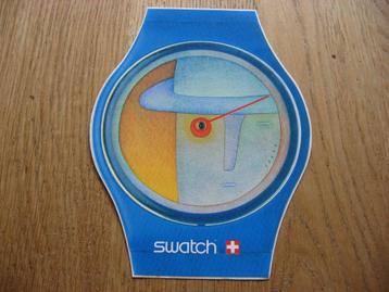 Vintage Sticker Swatch Horloges Zwitserland  beschikbaar voor biedingen
