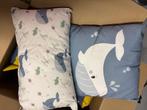 Walvisprint kussen kinderkamer, Ophalen, Nieuw, Overige kleuren, Vierkant