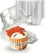 Transparante individuele cupcakehouder met hoge koepel, Zakelijke goederen, Horeca | Overige, Verpakking cupcakehouder met hoge koepel - bakkerij, cupcakes