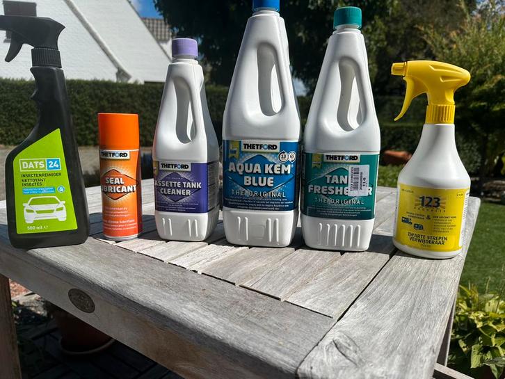 6 producten voor camper caravan, Caravans en Kamperen, Caravanaccessoires, Zo goed als nieuw, Ophalen