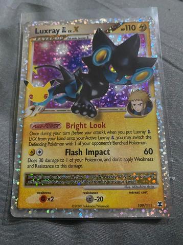 Luxray GL lv.X 109/111 beschikbaar voor biedingen