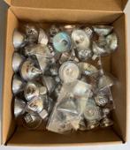 lot van 12 Volt halogeen reflector spotlampjes (34 stuks), 30 tot 60 watt, Reflectorlamp, Soft of Flame, Halogeen (gloei)lamp