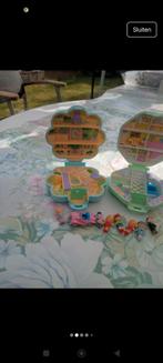 Bloemenwinkel en school vintage polly pocket, Ophalen of Verzenden, Zo goed als nieuw