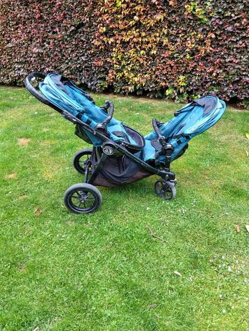 Baby jogger city select dubbele buggy, Enlèvement, Utilisé
