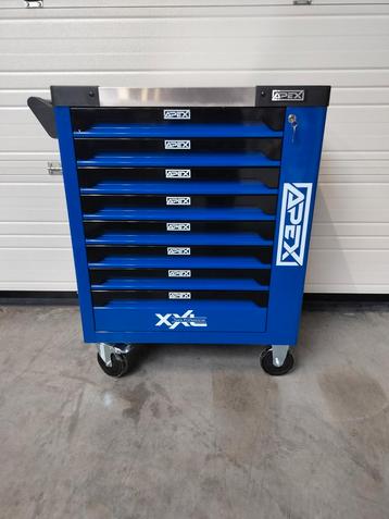 Apex gereedschapswagen 8 lades -8 gevuld krachtdoppen nieuw! beschikbaar voor biedingen