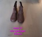 Nieuwe bordeaux enkellaarzen maat 31, Ophalen of Verzenden, Nieuw
