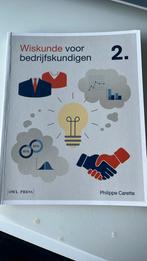 Wiskunde voor bedrijfskundigen 2, Ophalen of Verzenden, Nieuw, Philippe Carette