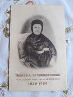 oude foto van Waregemse  Honderdjarige + Programma, Verzamelen, Gebruikt, Foto, Ophalen of Verzenden, Voor 1940