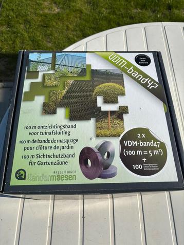 Ontzichtingsband tuinafsluiting beschikbaar voor biedingen