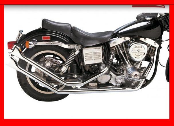 Upswept Drag Pipes uitlaat voor 71-84 FX Shovel, Motoren, Onderdelen | Harley-Davidson, Nieuw, Ophalen of Verzenden