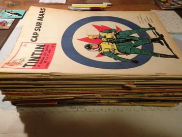 50 tijdschriften - Kuifje, de jeugdkrant - Hergé beschikbaar voor biedingen