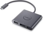 Dell adapter USB-C naar HDMI/DP met Power Pass-Through, Nieuw, Laptop, Docking station, DELL