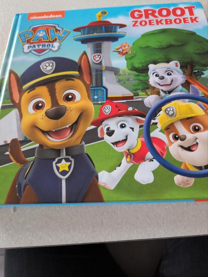 Nickelodeon: Paw Patrol - Groot zoekboek, Livres, Livres pour enfants | Jeunesse | Moins de 10 ans, Enlèvement ou Envoi