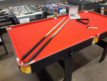 Table de billard pliable de 6 pieds 199, Enlèvement ou Envoi, Neuf, Table de billard