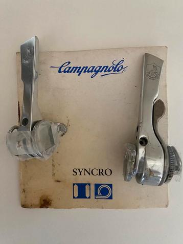 Leviers de vitesses Campagnolo SYNCRO AVEC MANUEL, Enlèvement ou Envoi, Campagnolo, Vélo de course, Comme neuf