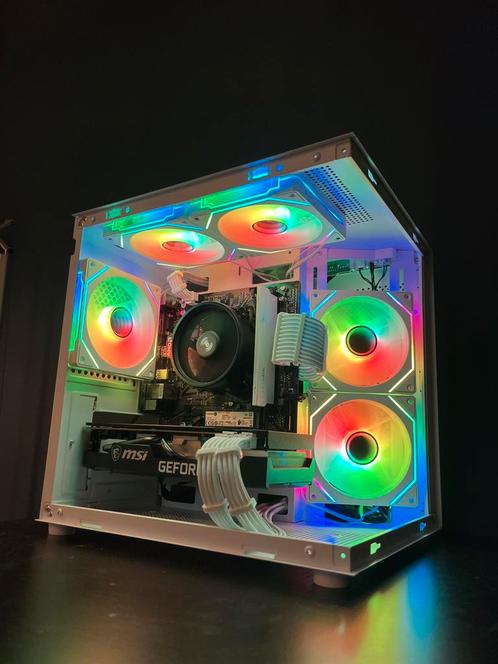 Refurbished Game Pc | RTX 3070 | 5 5600 | 1Tb, Computers en Software, Desktop Pc's, Refurbished, 4 Ghz of meer, SSD, 16 GB, Met videokaart