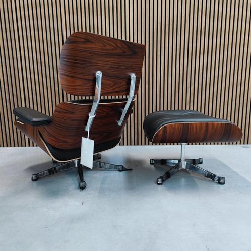 Vitra Eames Lounge Chair - Rosewood Palisander, Huis en Inrichting, Fauteuils, Nieuw, Hout, Leer, Ophalen of Verzenden