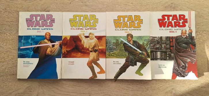 Star Wars: Clone Wars comics, Collections, Star Wars, Utilisé, Livre, Poster ou Affiche, Enlèvement