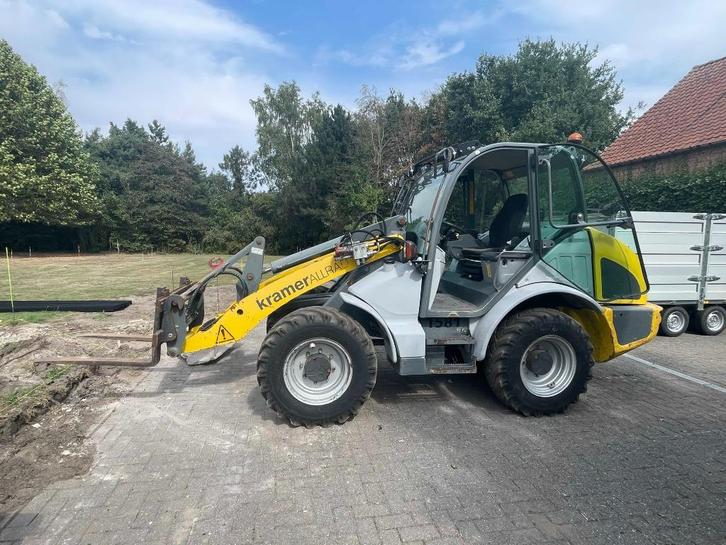 Grote wiellader Kramer 480 (type 351-02) uit 2014 met 2815u, Zakelijke goederen, Machines en Bouw | Kranen en Graafmachines, Wiellader of Shovel