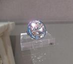 Prachtige Dyrberg/Kern ring met groot kristal NIEUW, Avec cristal, Envoi, Argent, Neuf