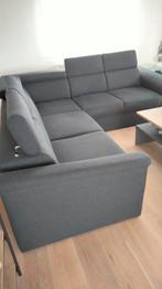 Hoeksalon 2,5 zit hoek 2 zit / donker grijs, Huis en Inrichting, Ophalen, Grijs