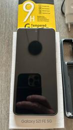Samung s21fe compleet met doos en accessoires, Telecommunicatie, Mobiele telefoons | Samsung, Ophalen, Gebruikt, Wit, Galaxy S21