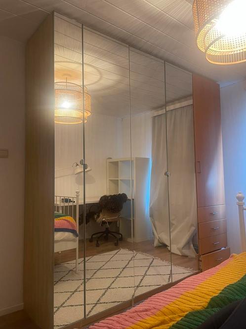 Grote pax kledingkast ikea, Huis en Inrichting, Kasten | Kleerkasten, Zo goed als nieuw, 200 cm of meer, 200 cm of meer, 50 tot 75 cm