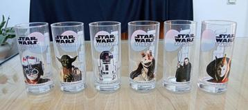 6 verres STAR WARS - PEPSI - Episode I - Série complète !! beschikbaar voor biedingen
