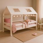 Kinderbed slaapkamer meubel huisje met dak stapelbed, Ophalen, Zo goed als nieuw
