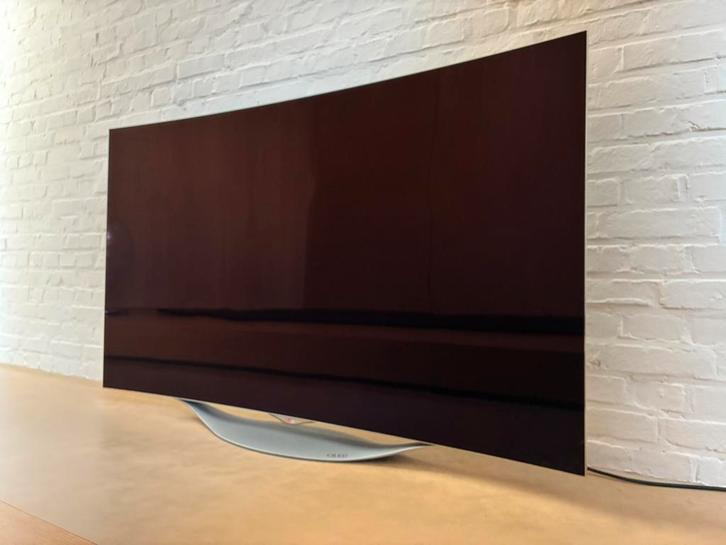 OLED curved smart tv LG, Audio, Tv en Foto, Televisies, Zo goed als nieuw, OLED, 100 cm of meer, LG, Smart TV, Ophalen