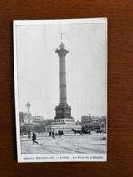 Postkaart Paris La Place de la Bastille Frankrijk, Frankrijk, Gelopen, Ophalen of Verzenden
