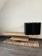Minimalistisch licht houten tv meubel, Comme neuf, 100 à 150 cm, 25 à 50 cm, Enlèvement
