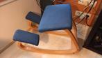 Stokke Varier Balansstoel, Huis en Inrichting, Bureaustoelen, Ophalen, Gebruikt, Blauw, Bureaustoel
