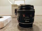 Canon EF 28mm f/2.8 IS USM, Ophalen, Zo goed als nieuw, Groothoeklens