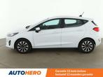 Ford Fiesta 1.0 EcoBoost Titanium (bj 2022), Auto's, Stof, Gebruikt, Euro 6, Wit