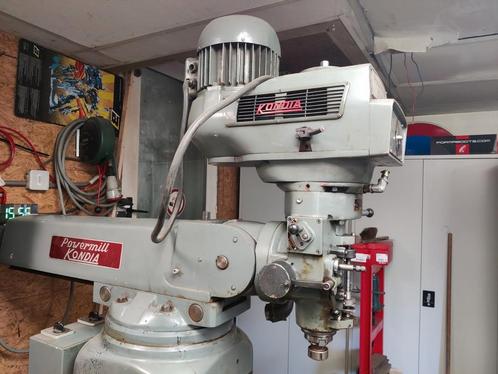 Kondia-freesmachine = Europese kopie van Brigport, in metrie, Doe-het-zelf en Bouw, Gereedschap | Freesmachines, Gebruikt, Ophalen