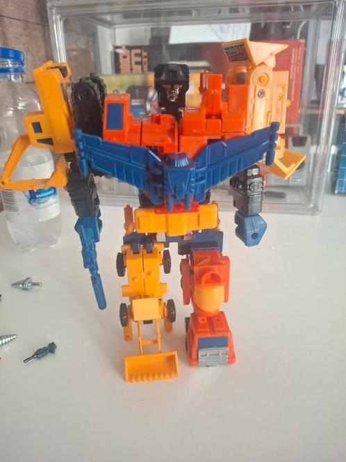 Devastator bootleg diaclone pre transformers g1, Verzamelen, Transformers, Zo goed als nieuw, G1, Ophalen of Verzenden