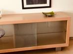 Dressoir tijdloos design, Ophalen, Eikenhout, 200 cm of meer, Modern, strak maar met warme look
